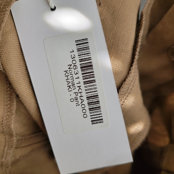 Reformation Norman Pant in Khaki size 0 NWT - Picture 5 of 7